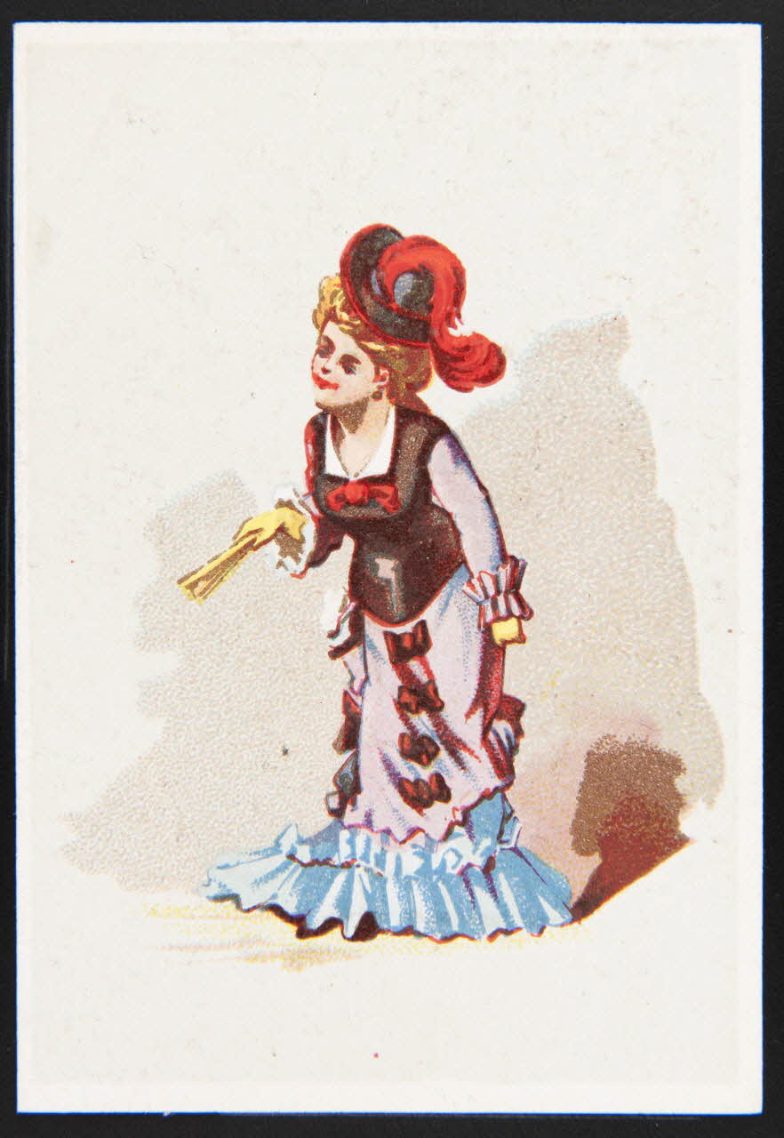 Costis ; Mertens Léon carte réclame chromo Paris 1920 1995.1.1750.7 Photo