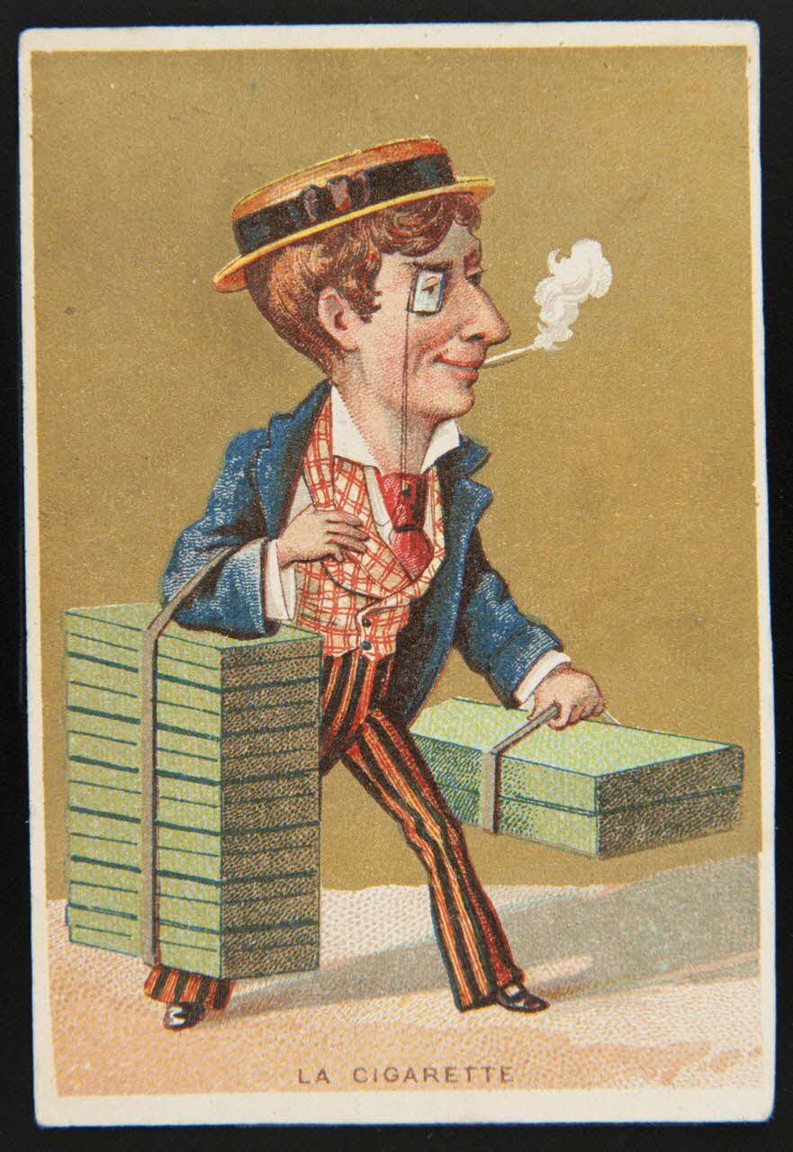 Mertens Léon carte réclame chromo Paris 1920 1995.1.1751.3 Photo