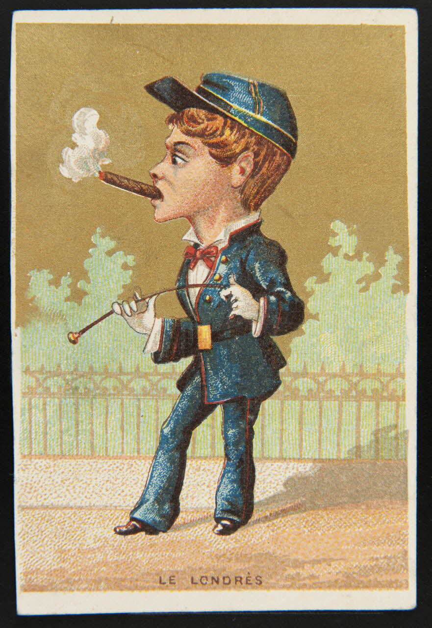 Mertens Léon carte réclame chromo Paris 1920 1995.1.1751.4 Photo