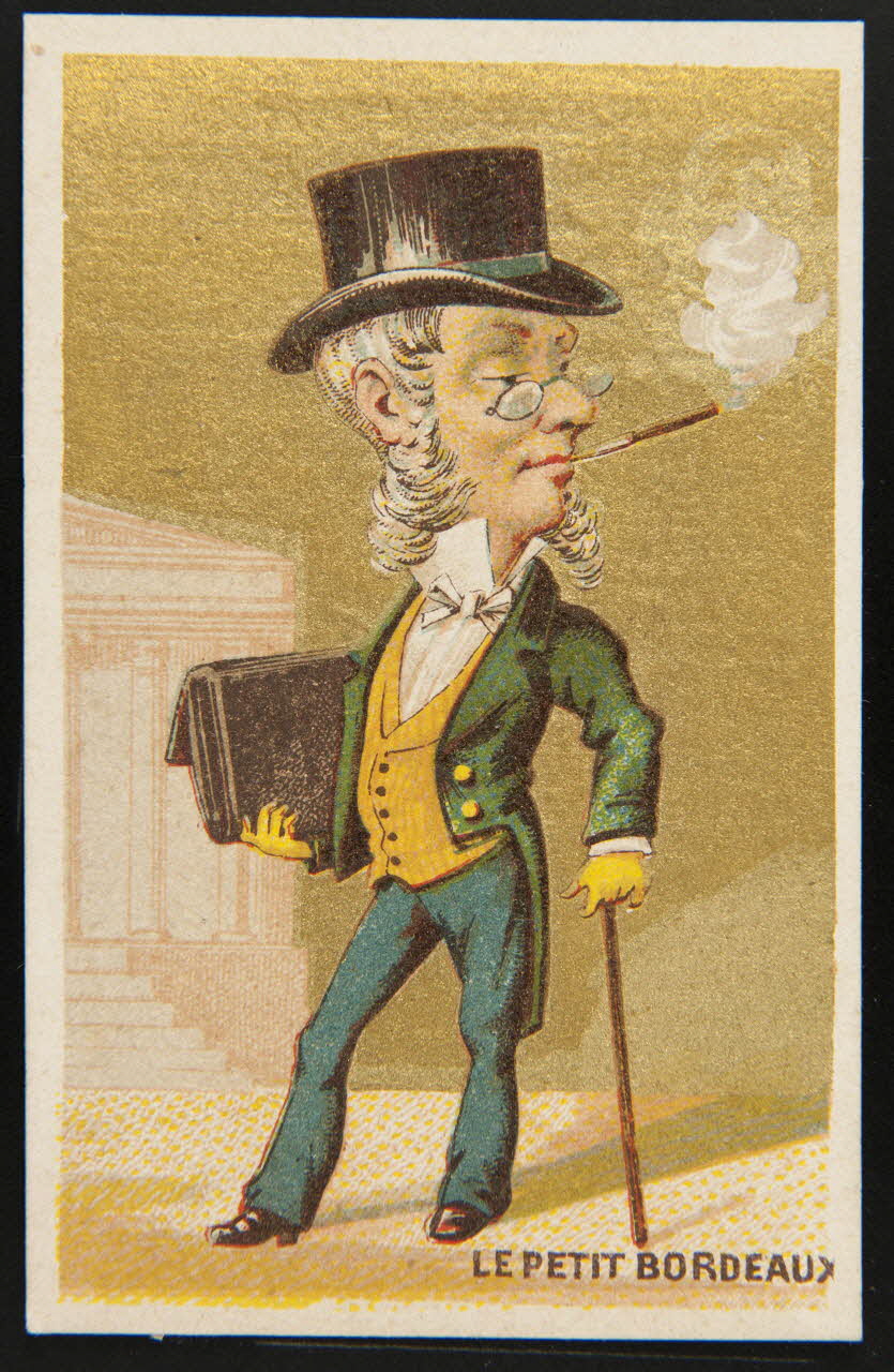 Mertens Léon carte réclame chromo Paris 1920 1995.1.1751.5 Photo