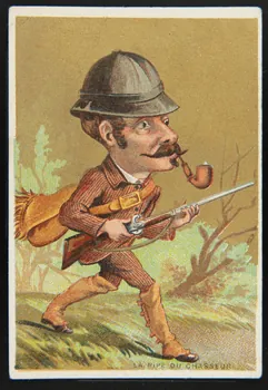 Mertens Léon carte réclame chromo Paris 1920 1995.1.1751.7  Photo
