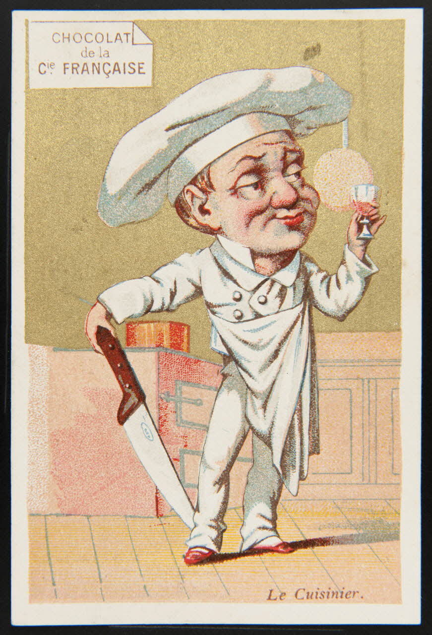 Mertens Léon carte réclame chromo Paris 1920 1995.1.1752.10 Photo