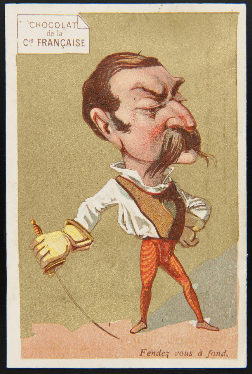 Mertens Léon carte réclame chromo Paris 1920 1995.1.1752.14 Photo