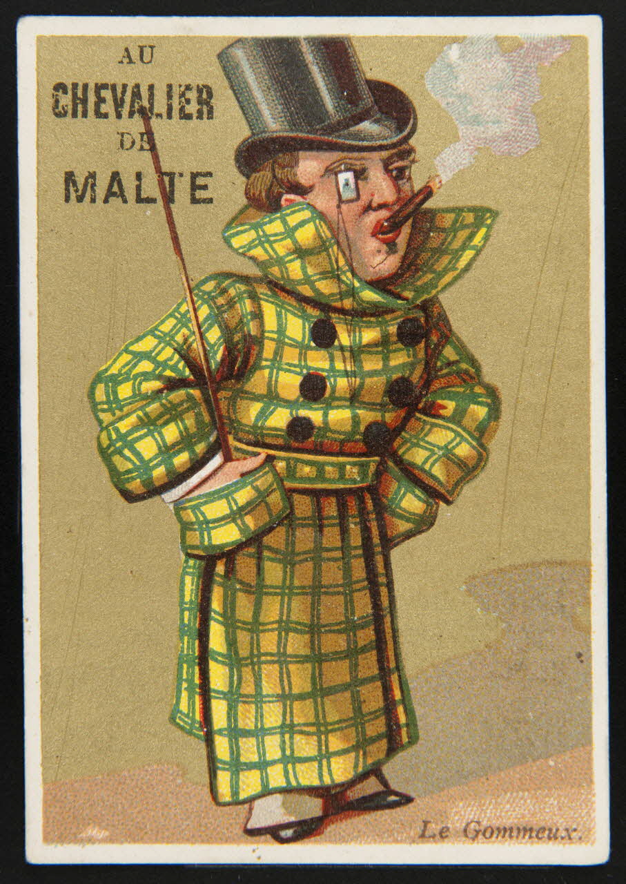 Mertens Léon carte réclame chromo Paris 1920 1995.1.1752.15 Photo