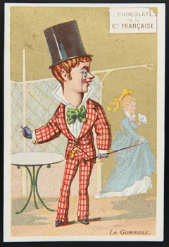 Mertens Léon carte réclame chromo Paris 1920 1995.1.1752.16 Photo