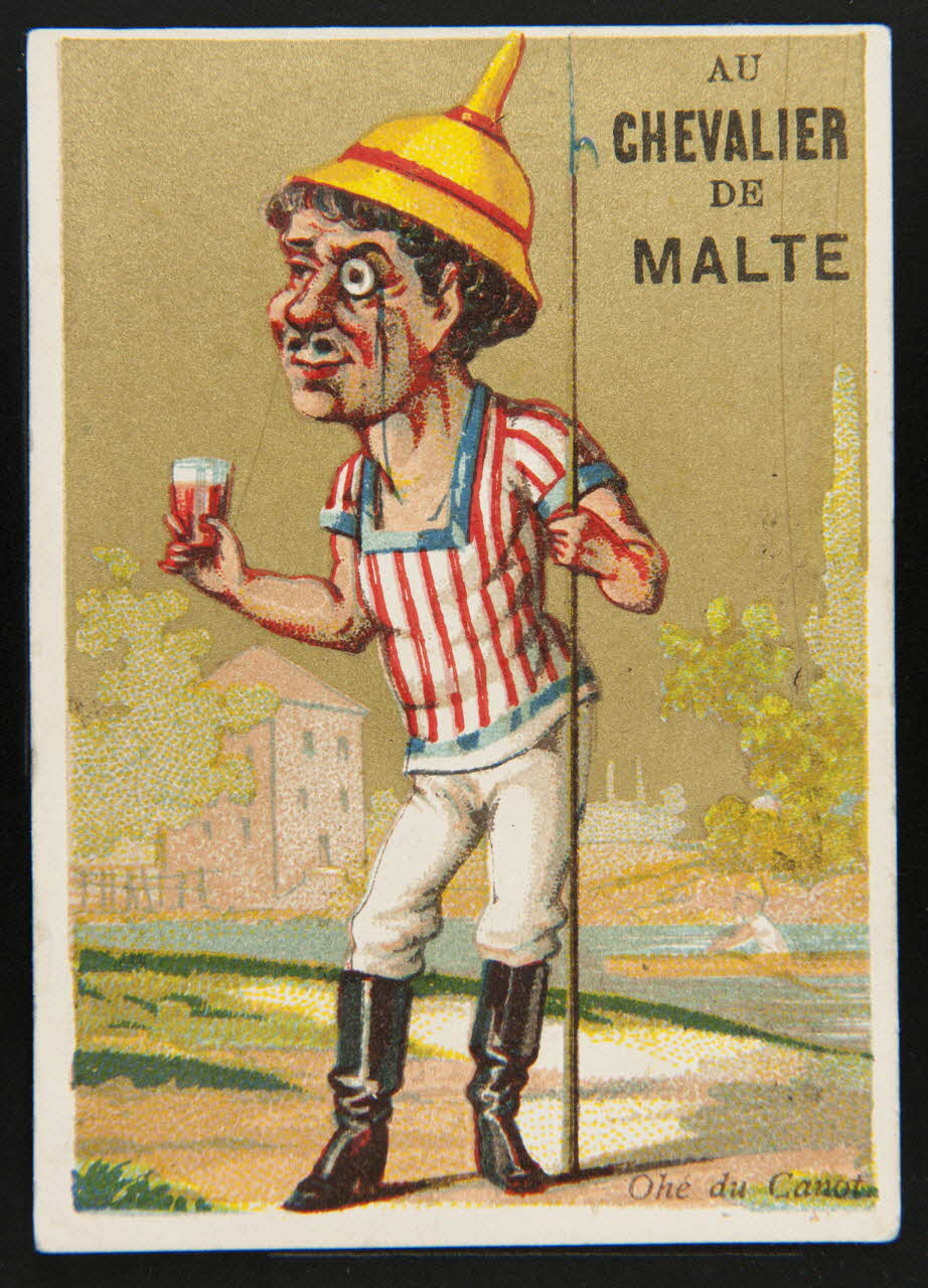 Mertens Léon carte réclame chromo Paris 1920 1995.1.1752.18 Photo