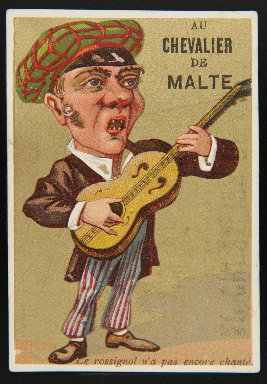 Mertens Léon carte réclame chromo Paris 1920 1995.1.1752.20 Photo