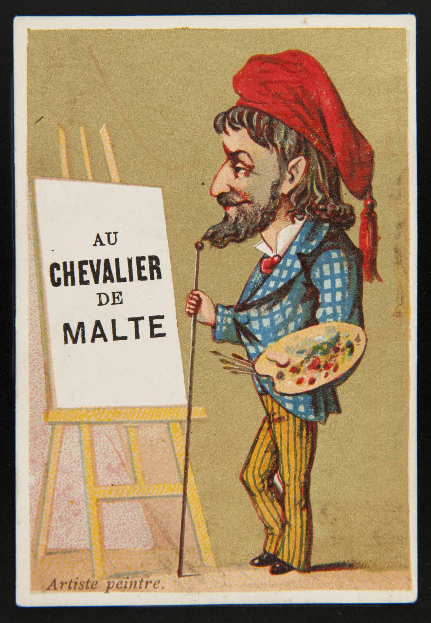 Mertens Léon carte réclame chromo Paris 1920 1995.1.1752.4 Photo