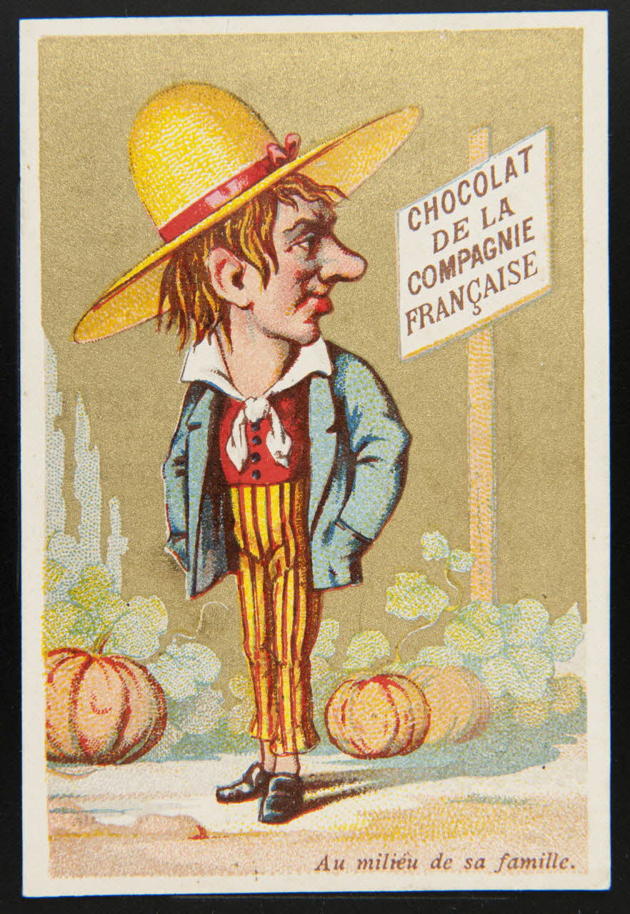 Mertens Léon carte réclame chromo Paris 1920 1995.1.1752.5 Photo