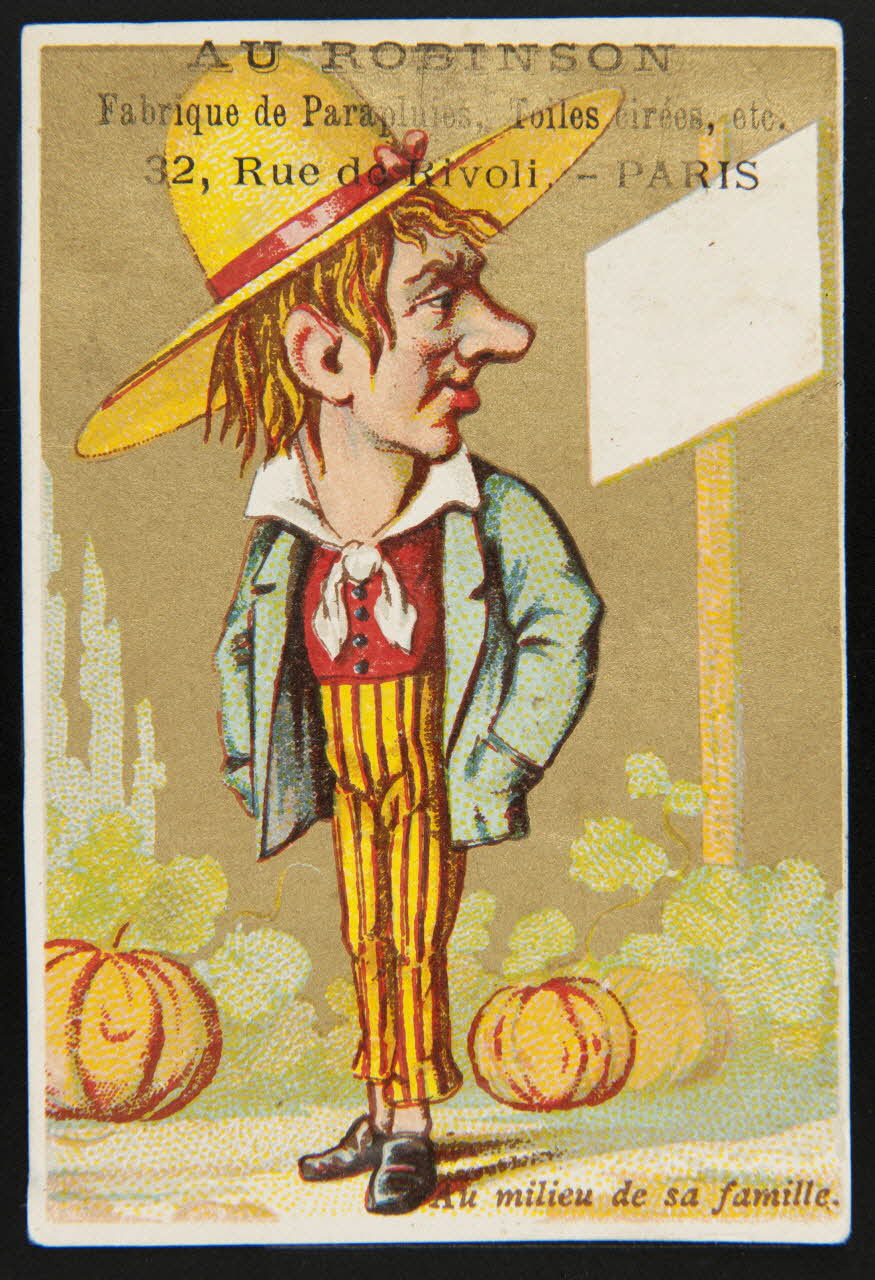 Mertens Léon carte réclame chromo Paris 1920 1995.1.1752.6 Photo