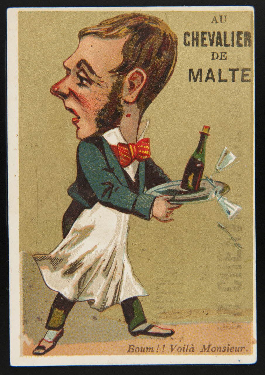 Mertens Léon carte réclame chromo Paris 1920 1995.1.1752.7 Photo
