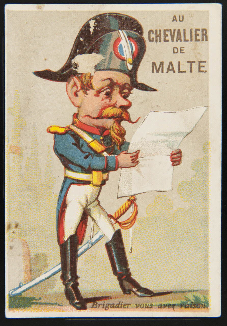 Mertens Léon carte réclame chromo Paris 1920 1995.1.1752.8 Photo