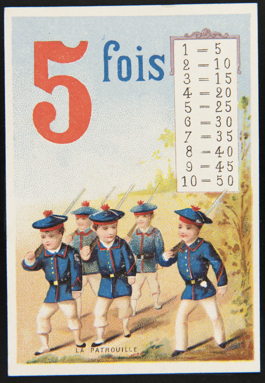 Mertens Léon carte réclame chromo Paris 1920 1995.1.1753.10 Photo