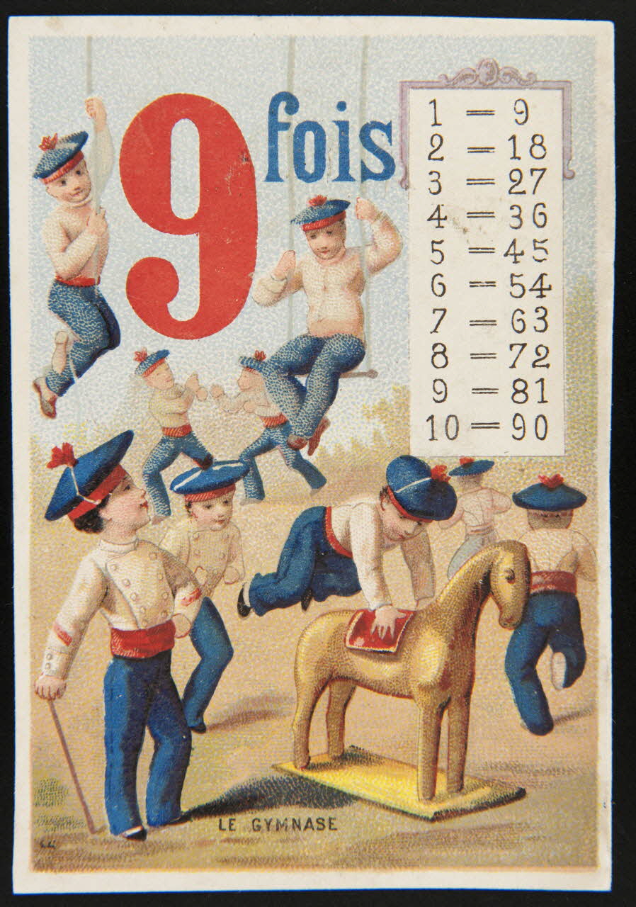 Mertens Léon carte réclame chromo Paris 1920 1995.1.1753.18 Photo