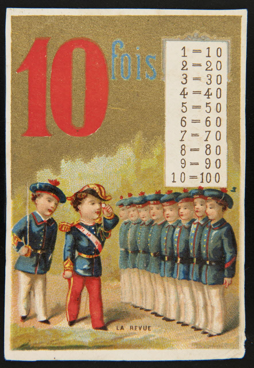 Mertens Léon carte réclame chromo Paris 1920 1995.1.1753.19 Photo