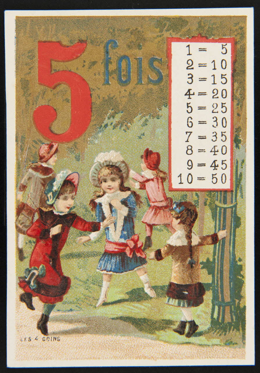 Mertens Léon carte réclame chromo Paris 1920 1995.1.1754.5 Photo
