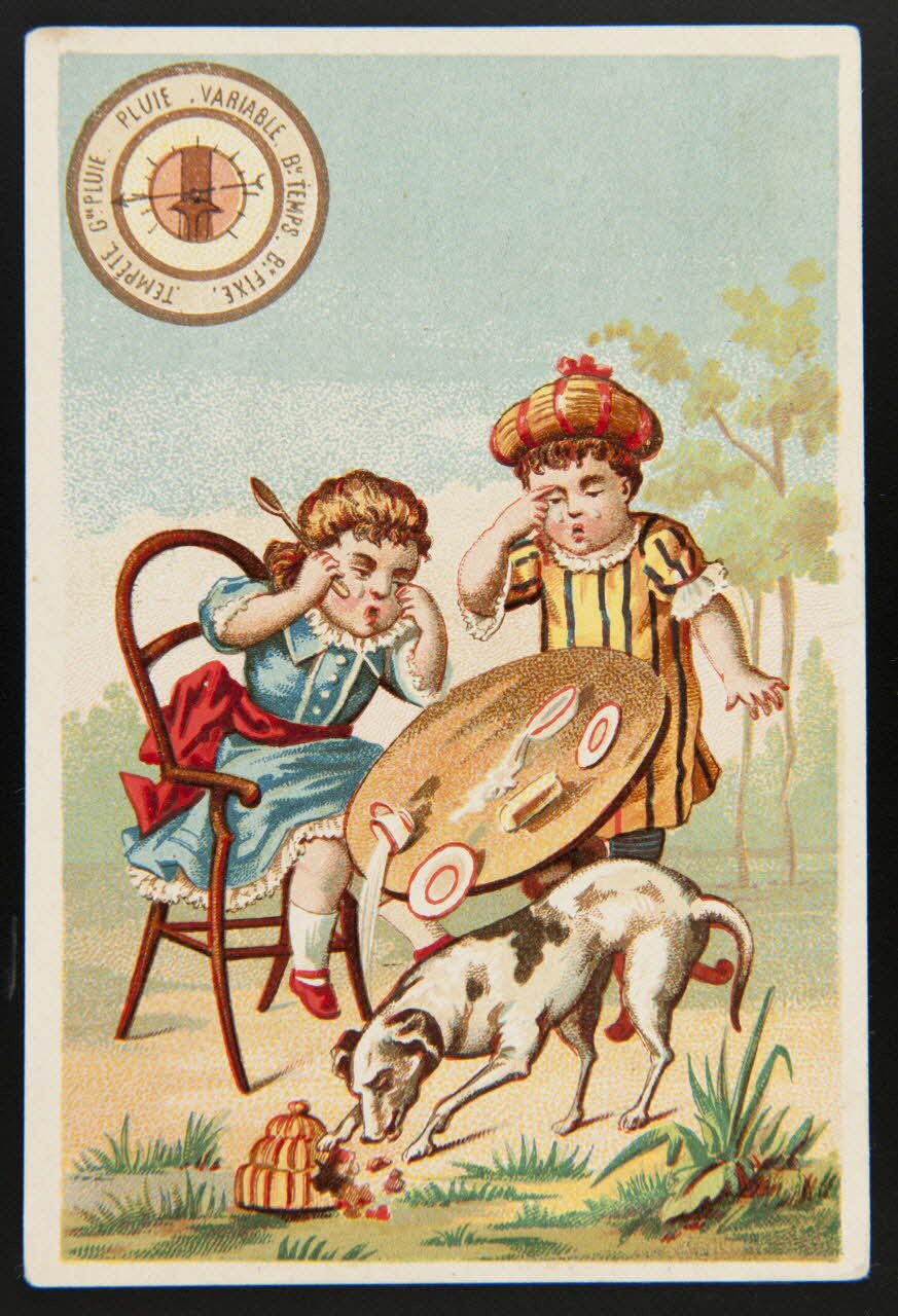 Mertens Léon ; Butot carte réclame chromo Paris 1920 1995.1.1756.1 Photo