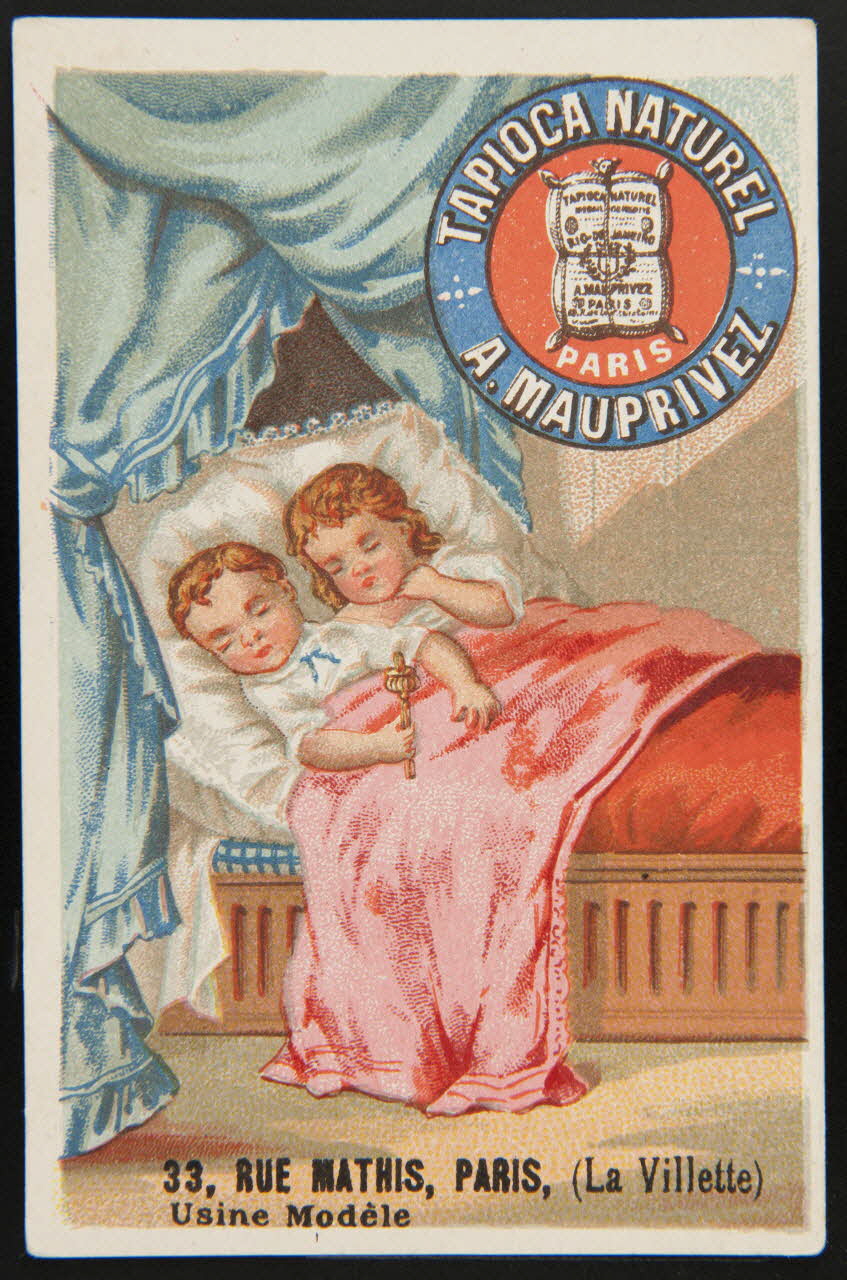 Mertens Léon carte réclame chromo Paris 1920 1995.1.1756.3 Photo