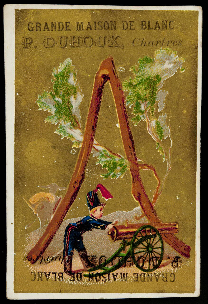 Alfred Clarey ; Garnier carte réclame chromo Centre-Val de Loire, France 1878-1893 1995.1.176.1 Photo