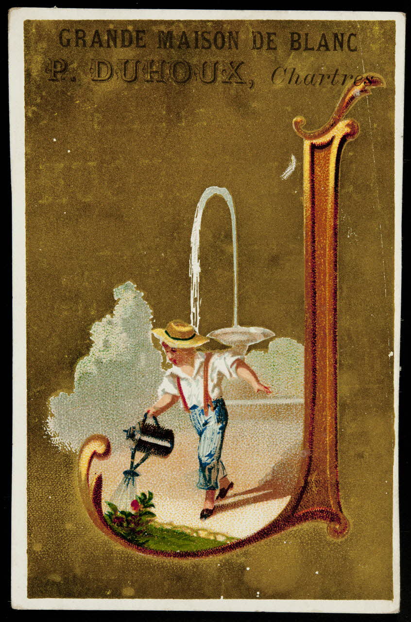 Alfred Clarey ; Garnier carte réclame chromo Centre-Val de Loire, France 1878-1893 1995.1.176.10 Photo