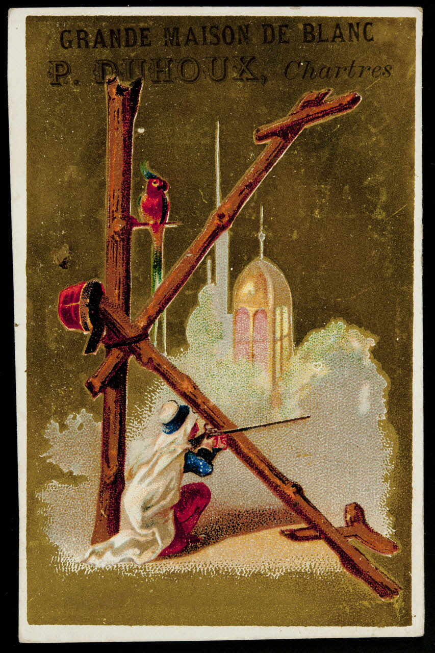 Alfred Clarey ; Garnier carte réclame chromo Centre-Val de Loire, France 1878-1893 1995.1.176.11 Photo