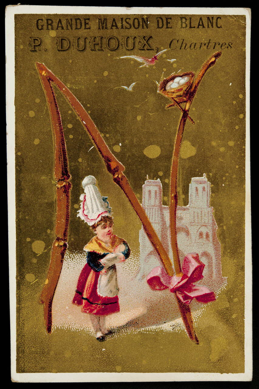 Alfred Clarey ; Garnier carte réclame chromo Centre-Val de Loire, France 1878-1893 1995.1.176.14 Photo