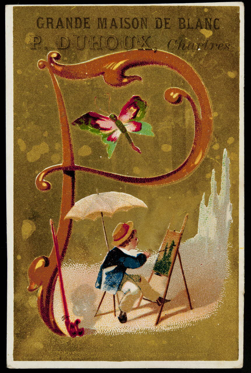 Alfred Clarey ; Garnier carte réclame chromo Centre-Val de Loire, France 1878-1893 1995.1.176.16 Photo