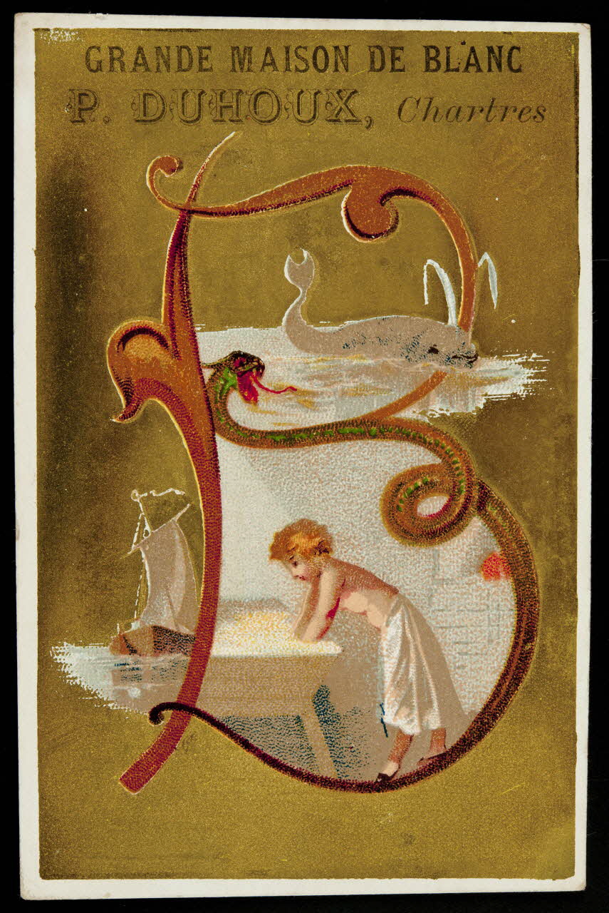 Alfred Clarey ; Garnier carte réclame chromo Centre-Val de Loire, France 1878-1893 1995.1.176.2 Photo