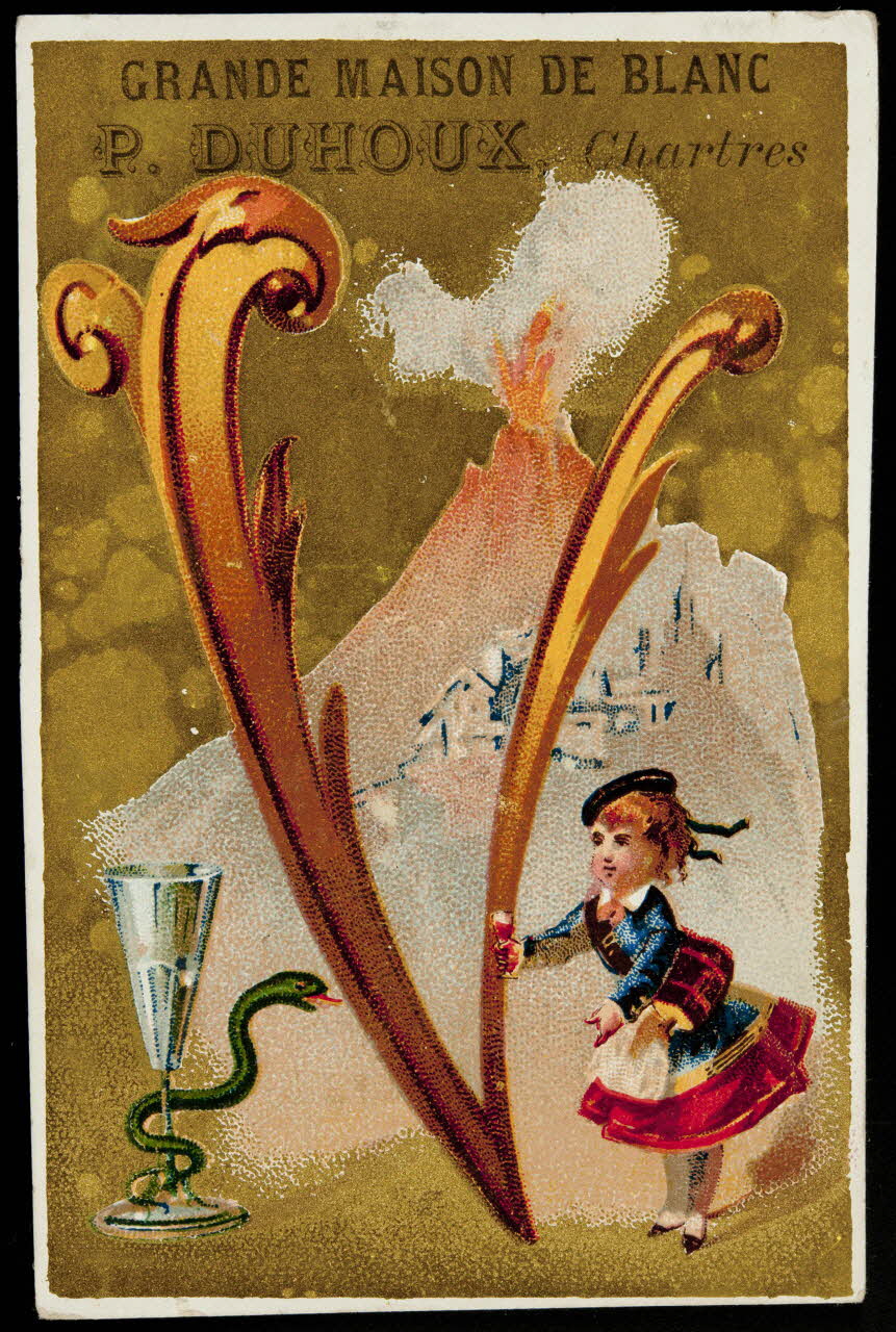 Alfred Clarey ; Garnier carte réclame chromo Centre-Val de Loire, France 1878-1893 1995.1.176.22 Photo