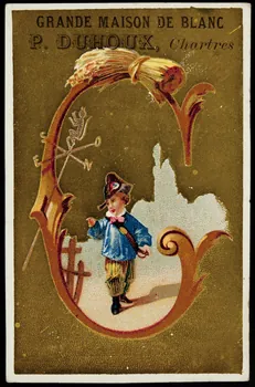 Alfred Clarey ; Garnier carte réclame chromo Centre-Val de Loire, France 1878-1893 1995.1.176.7 Photo