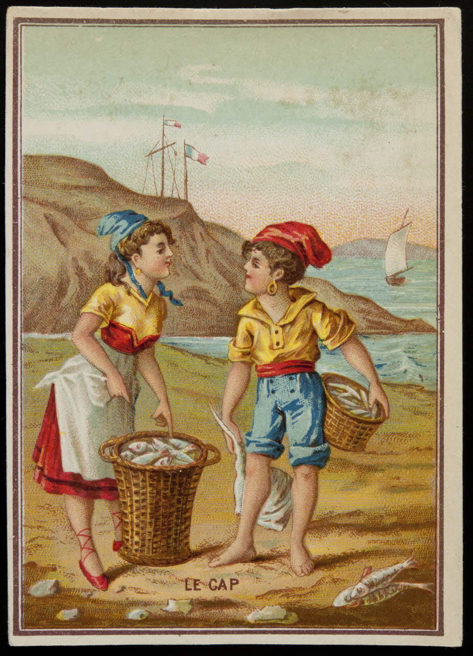 Mertens Léon carte réclame chromo Paris 1920 1995.1.1760.1 Photo