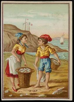 Mertens Léon carte réclame chromo Paris 1920 1995.1.1760.1 Photo