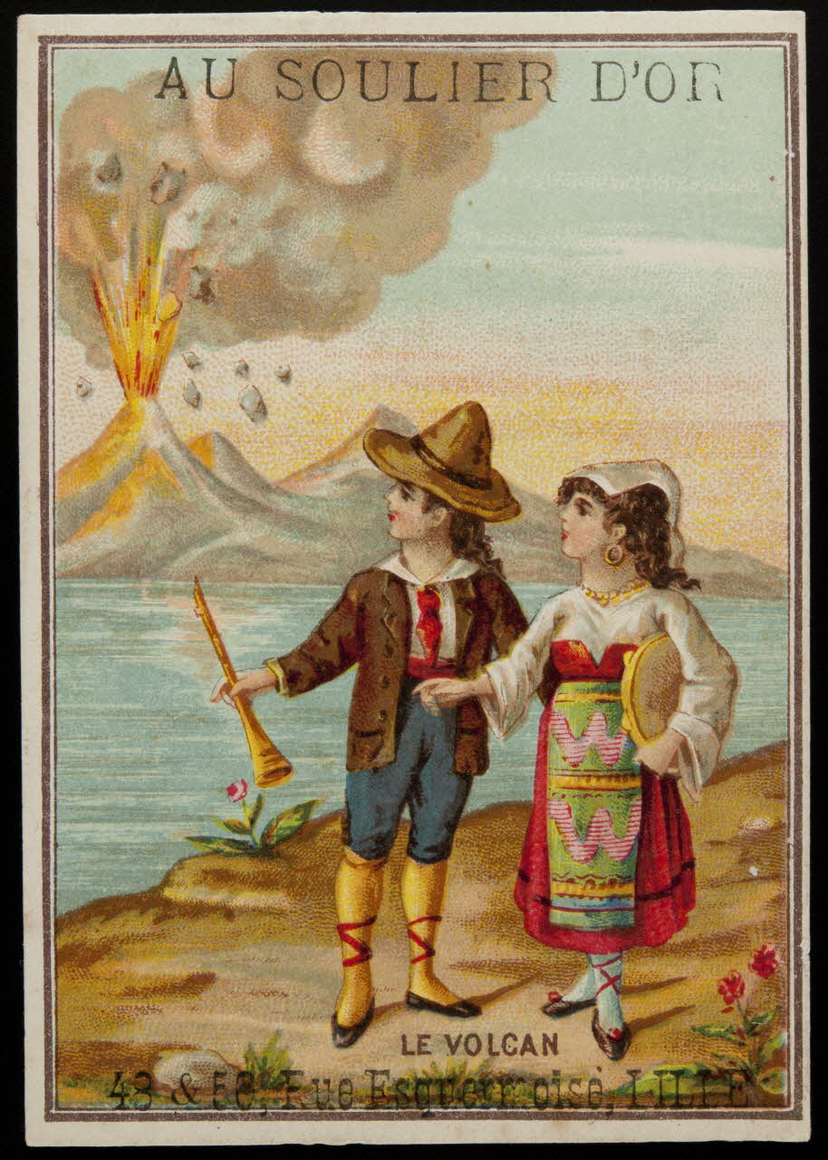 Mertens Léon carte réclame chromo Paris 1920 1995.1.1760.6 Photo