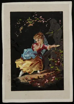 Mertens Léon carte réclame chromo Paris 1920 1995.1.1761.2  Photo
