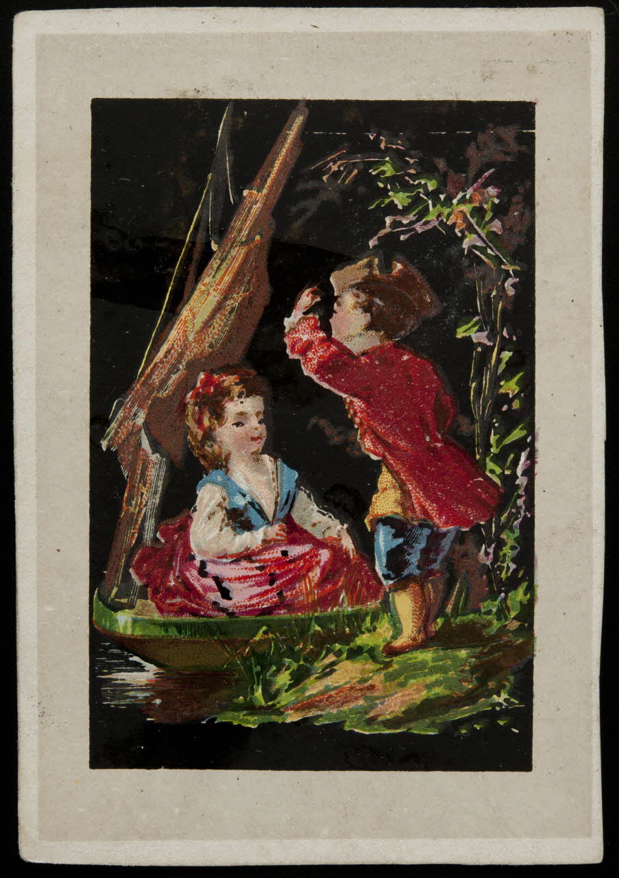Mertens Léon carte réclame chromo Paris 1920 1995.1.1761.5 Photo