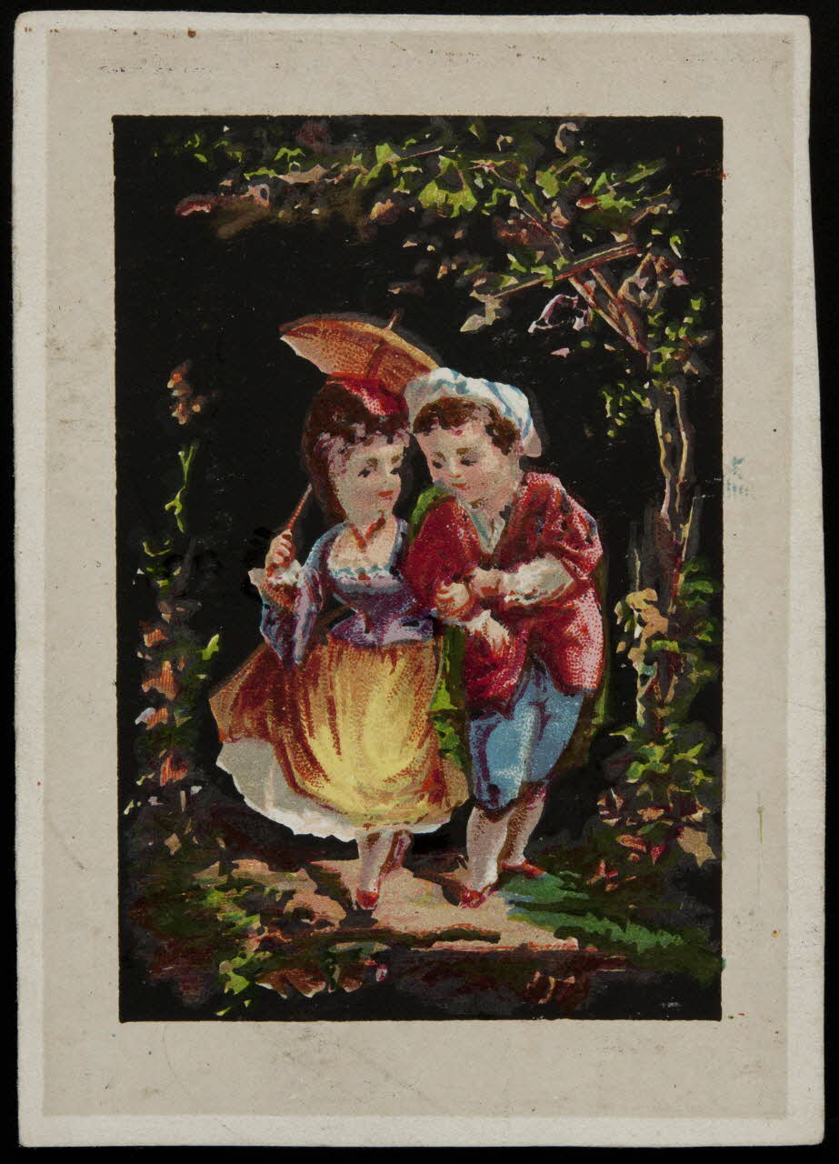Mertens Léon carte réclame chromo Paris 1920 1995.1.1761.6 Photo