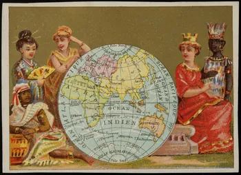 Mertens Léon carte réclame chromo Paris 1920 1995.1.1763.1 Photo