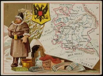 Mertens Léon ; Bonjour carte réclame chromo Paris 1920 1995.1.1763.12 Photo