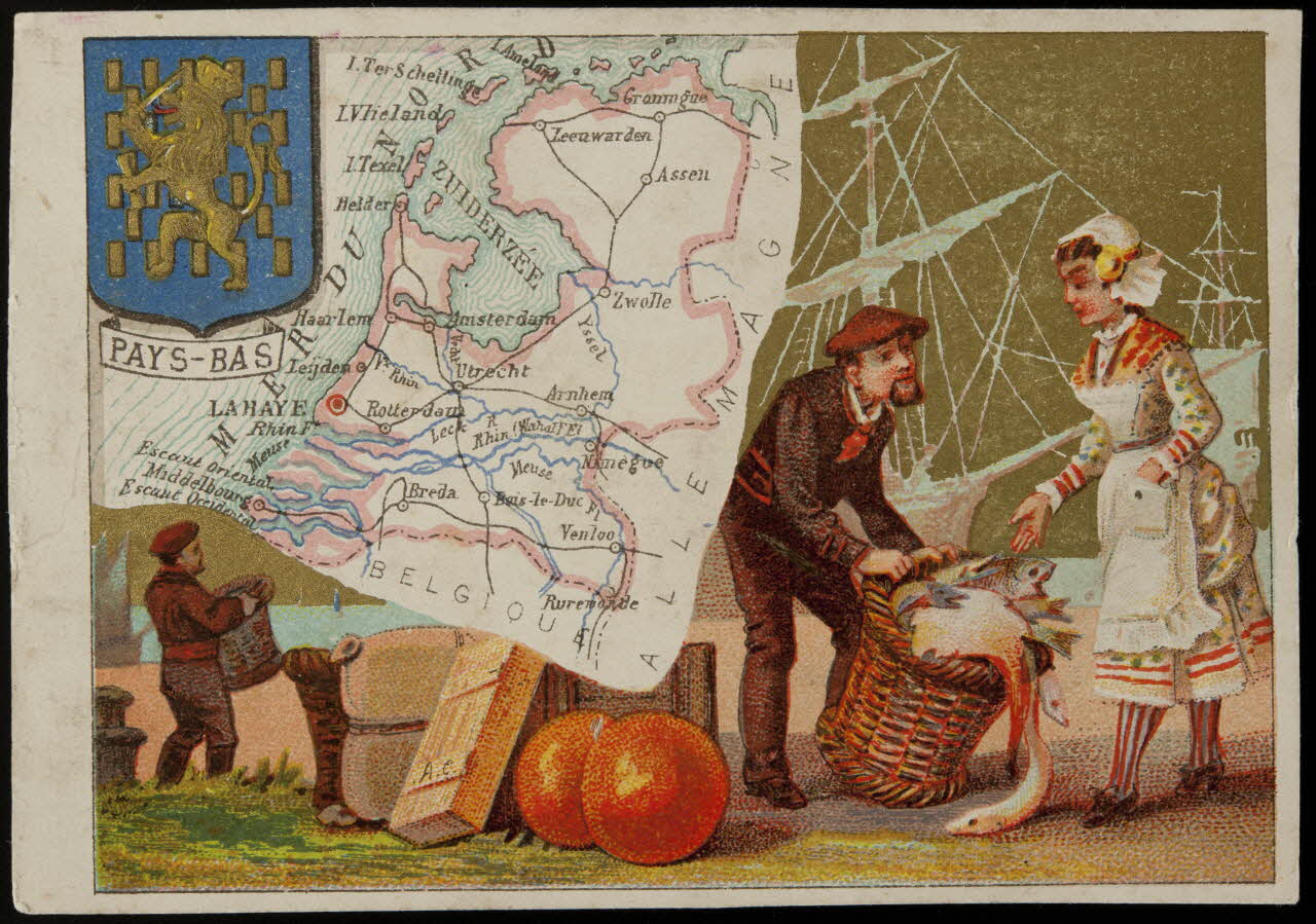 Mertens Léon carte réclame chromo Paris 1920 1995.1.1763.15 Photo