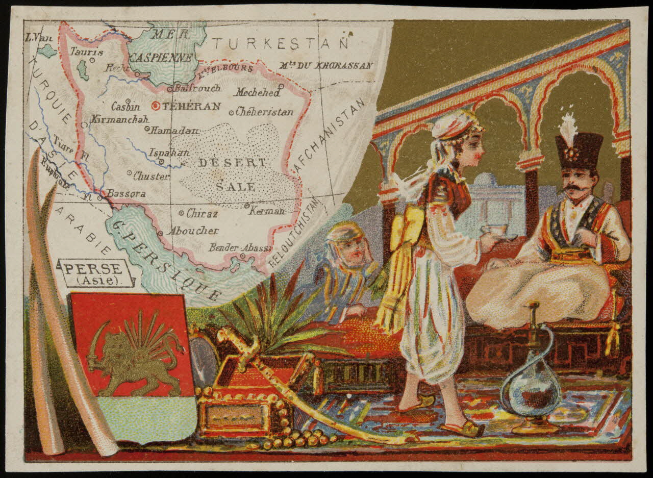 Mertens Léon carte réclame chromo Paris 1920 1995.1.1763.16 Photo