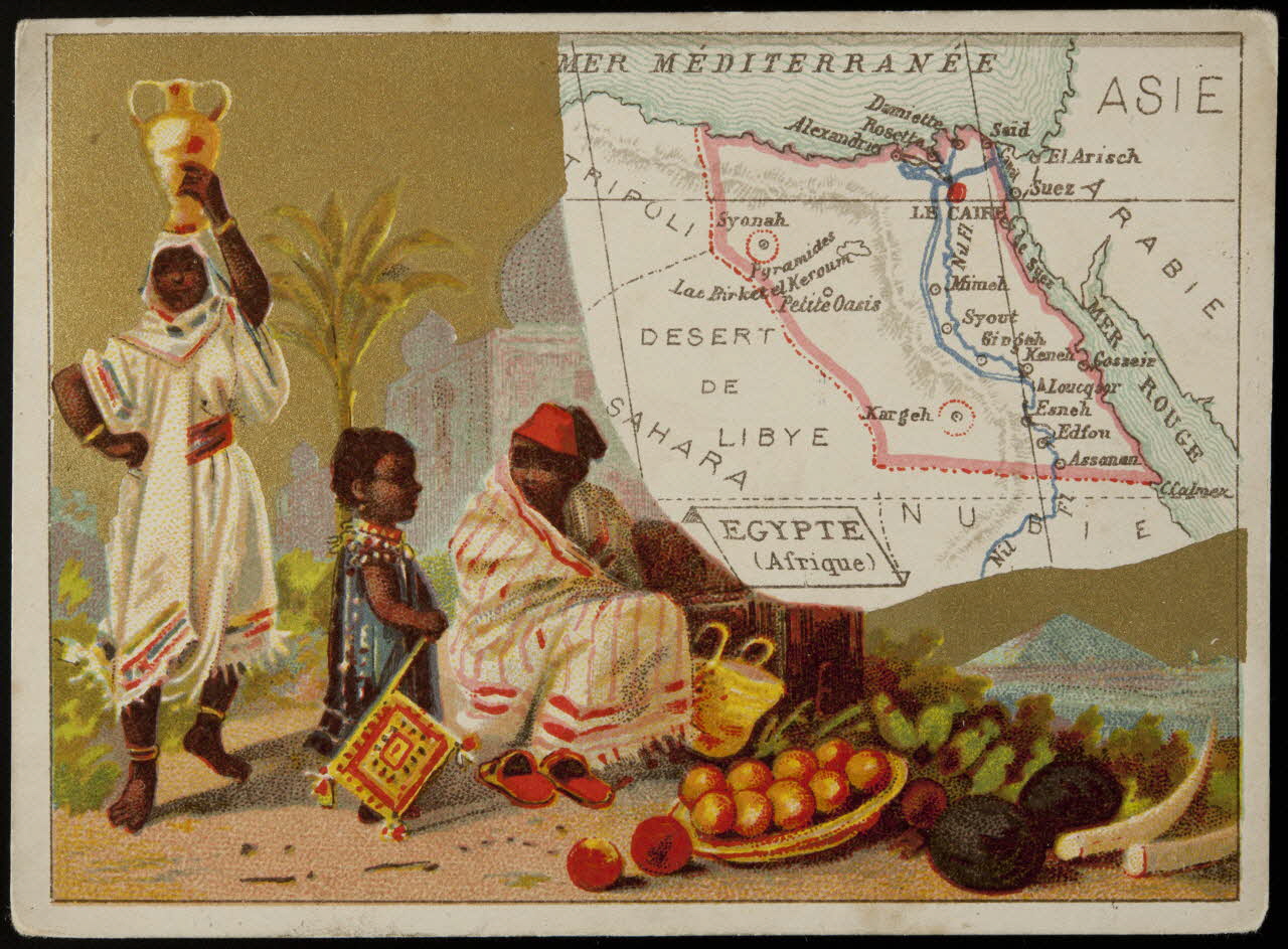 Mertens Léon carte réclame chromo Paris 1920 1995.1.1763.6 Photo