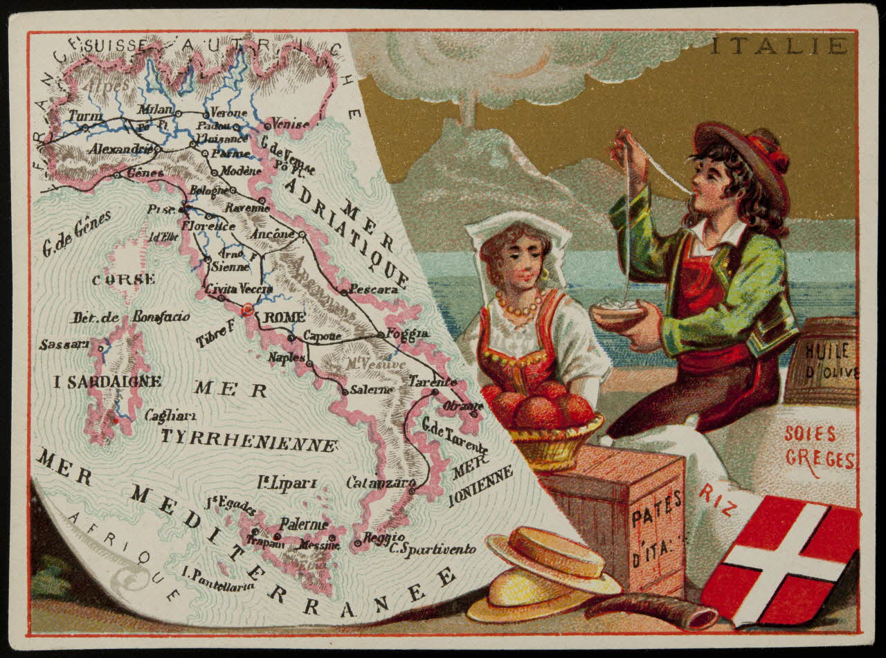 Mertens Léon carte réclame chromo Paris 1920 1995.1.1763.9 Photo