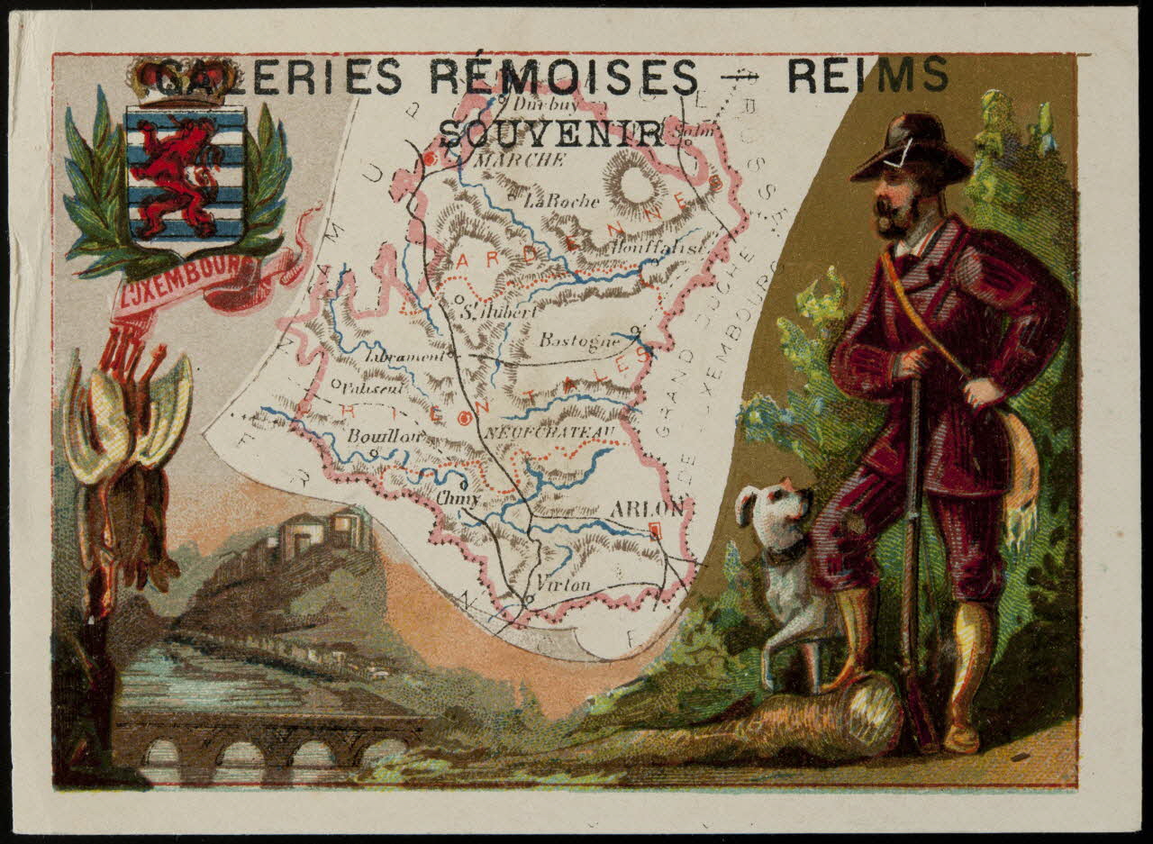 Mertens Léon carte réclame chromo Bruxelles 1920 1995.1.1764.2 Photo