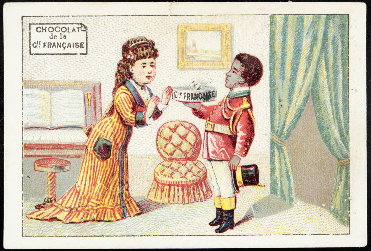 Mertens Léon carte réclame chromo Paris 1920 1995.1.1765.1 Photo