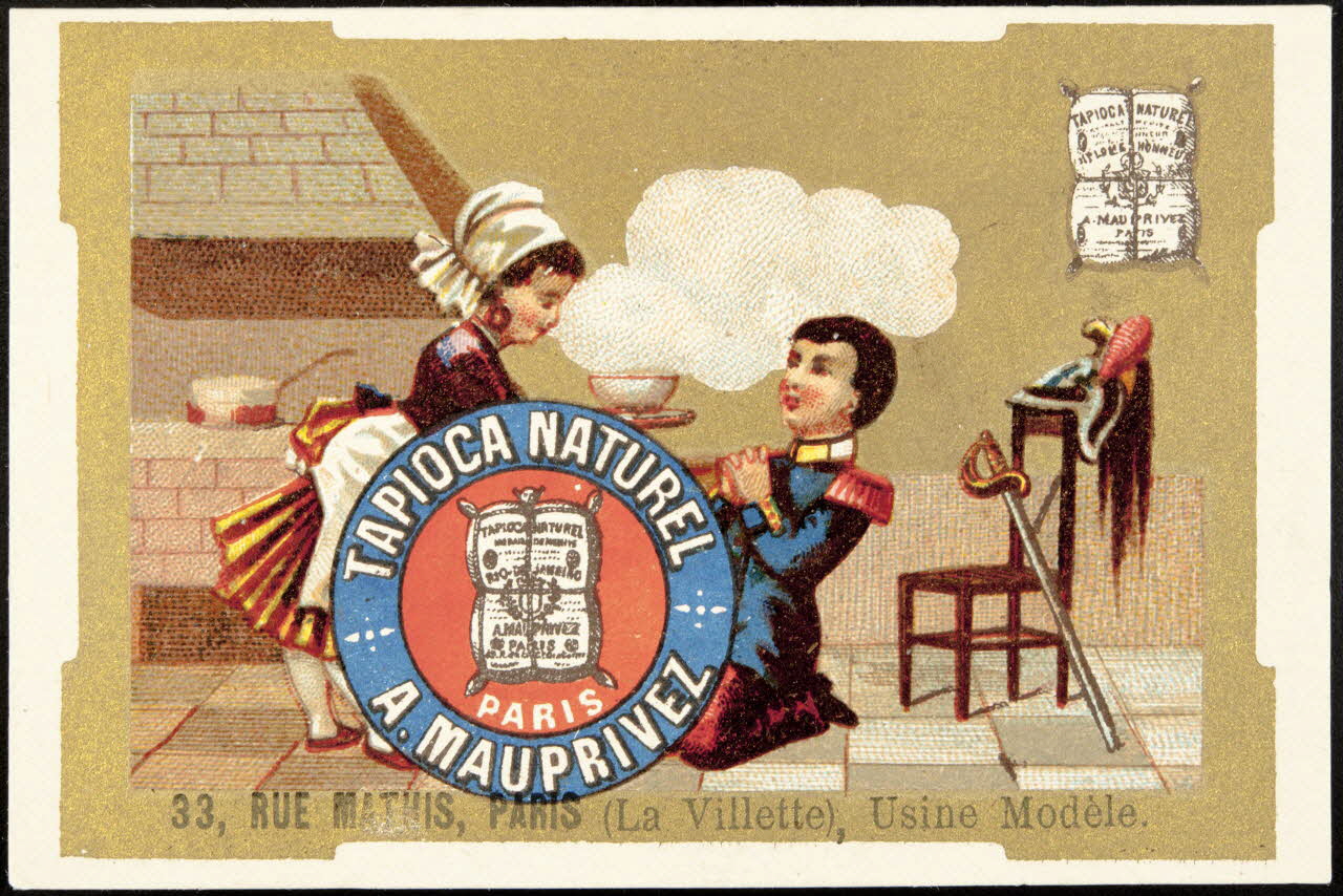 Mertens Léon carte réclame chromo Paris 1920 1995.1.1765.10 Photo