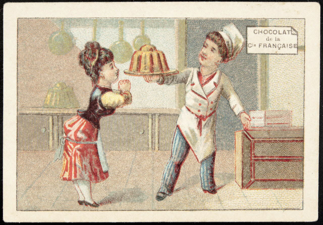 Mertens Léon carte réclame chromo Paris 1920 1995.1.1765.3 Photo