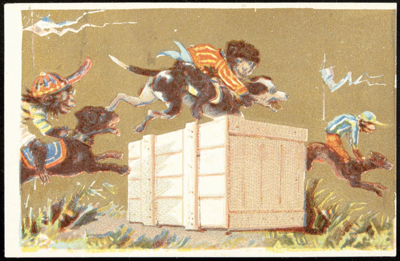 Mertens Léon carte réclame chromo Paris 1920 1995.1.1766.1 Photo