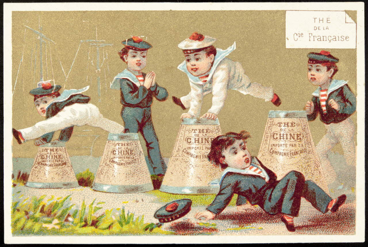 Mertens Léon carte réclame chromo Paris 1920 1995.1.1766.3 Photo