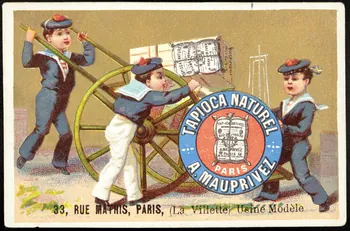 Mertens Léon carte réclame chromo Paris 1920 1995.1.1766.4 Photo