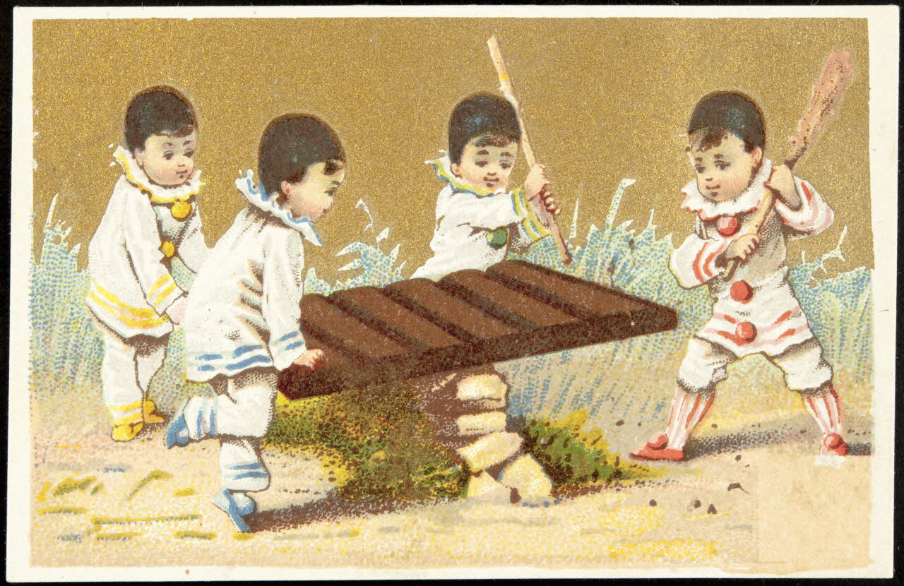 Mertens Léon carte réclame chromo Paris 1920 1995.1.1767.11 Photo